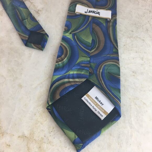 JERRY GARCIA SILK TIE "Mickey" - Picture 9 of 13